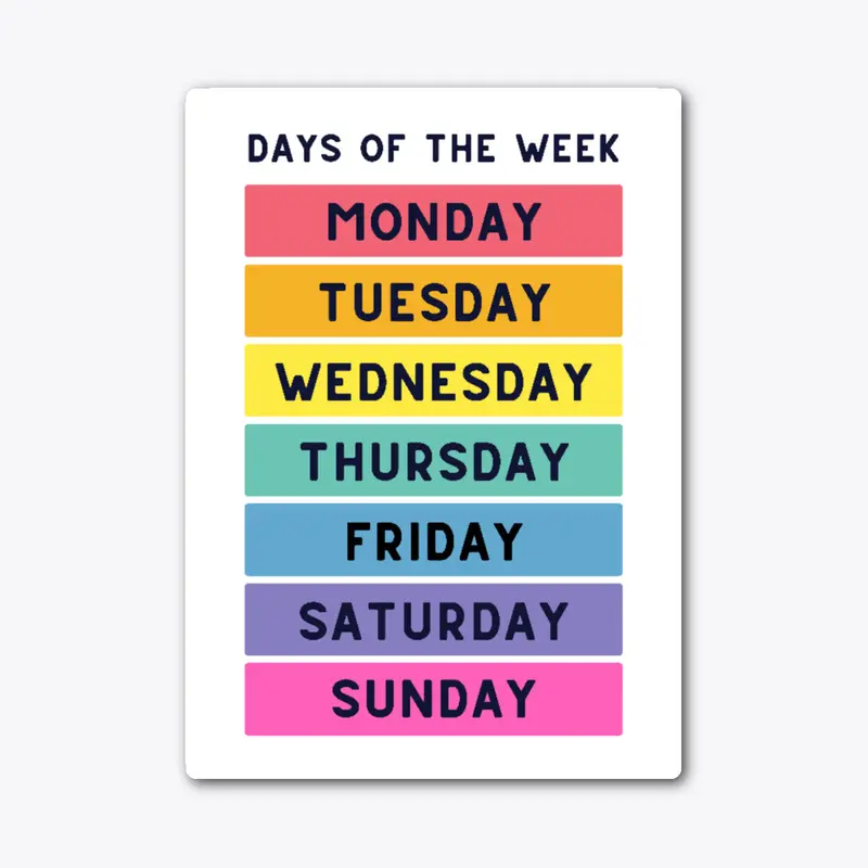 day of the week